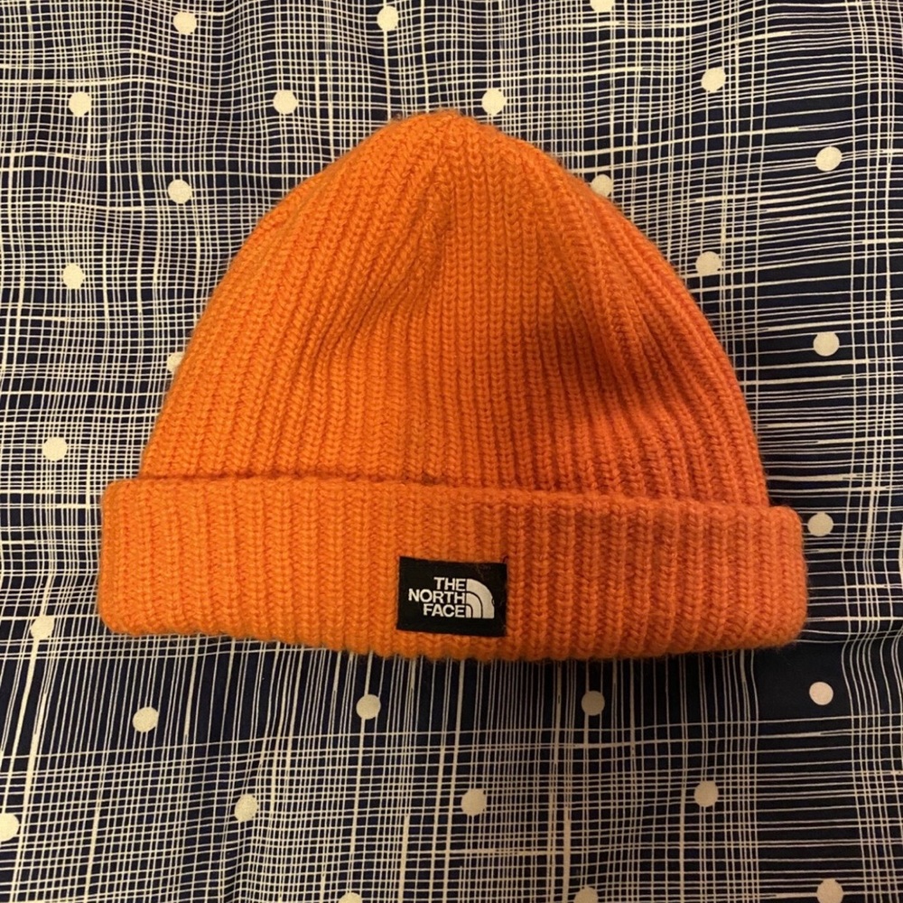 The North Face Vibrant Orange Toddler Beanie